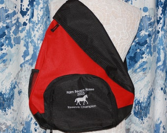 Premios Ganaderos - Regalo de Compradores - Premio Show Barn - Bolsa de cabestrillo de bordado personalizado - Premio Judge Pick