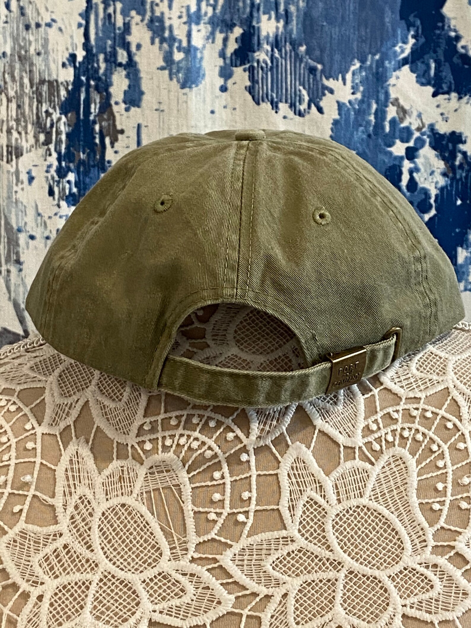 Embroidered Fish Baseball Cap - Custom Embroidered Ball Cap - Fishing ...