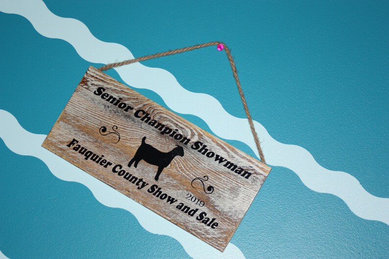 Custom Livestock Award Livestock shower Livestock gift Etsy