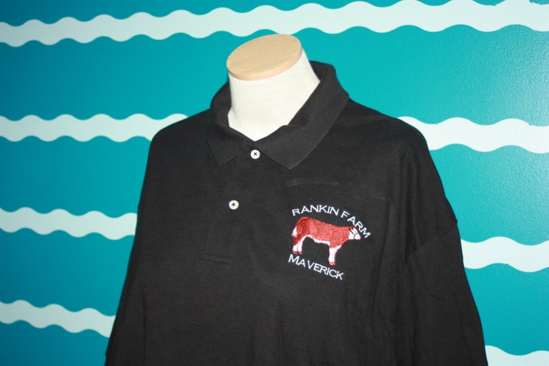 Custom Hereford Polo Shirt Hereford Farm Custom Polo Shirt Etsy