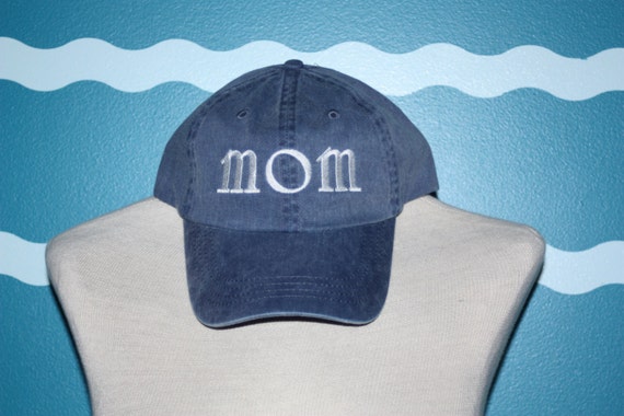 Mom Baseball Hat - Custom Gift for Mom - Embroidered Ball Cap For Mom - Gift for Her - Under 20 Gift - Mother's Day Gift - Custom Embroidery