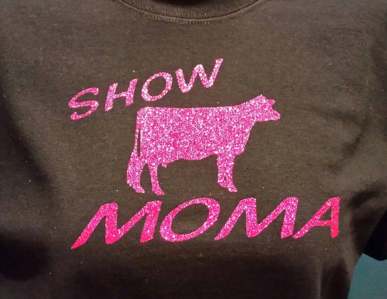 Dairy Cow Livestock Show Mom Tshirt livestock show mom Etsy