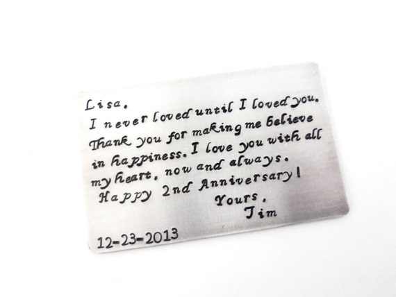 anniversary gift ideas for husband 2nd year