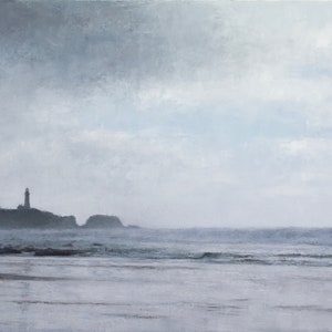 Yaquina Head, 13&quot; X 19&quot; (A3+) Archival Giclee Print, Oregon Coast, Lighthouse, Signed.
