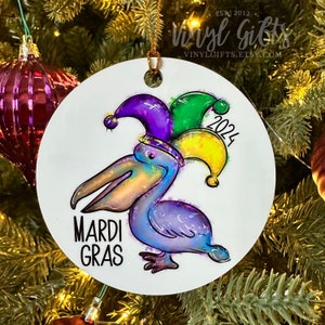 Mardi Gras Ornament 