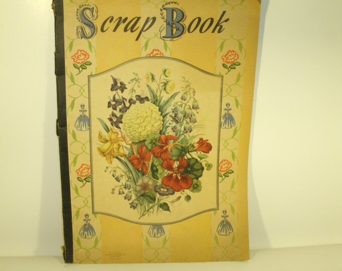 Antique Vintage 1940s Pad Paper Drawing Pad Sketch Paper Craft Etsy