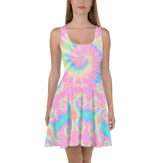 pale pink skater dress Katya | Light PINK Sweetheart-Neck Skater Mini Dress