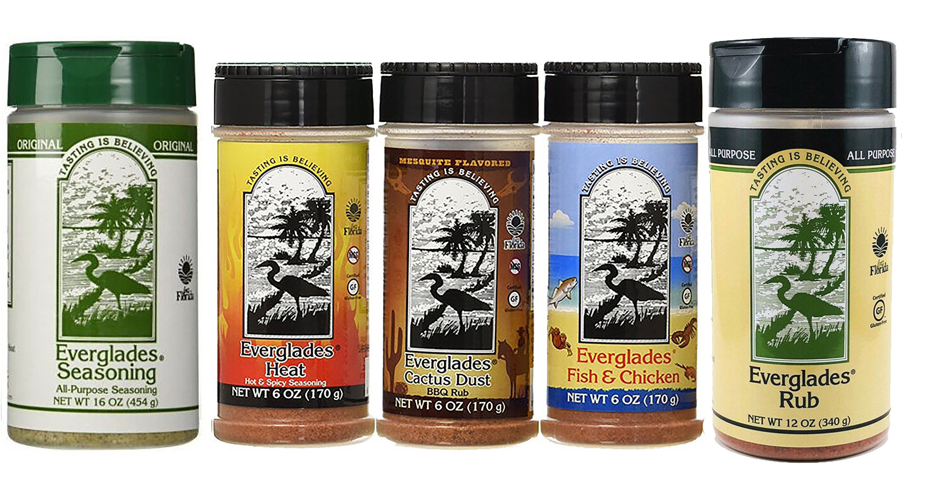 Everglades Seasonings XXL 5 Pack Everglades Seasonings Cactus Dust