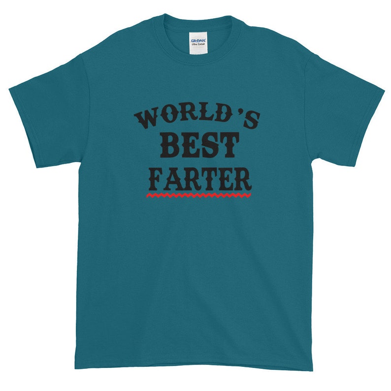 Father's Day World's Best Farter Funny Autocorrect Spell Check Short-Sleeve T-Shirt image 4