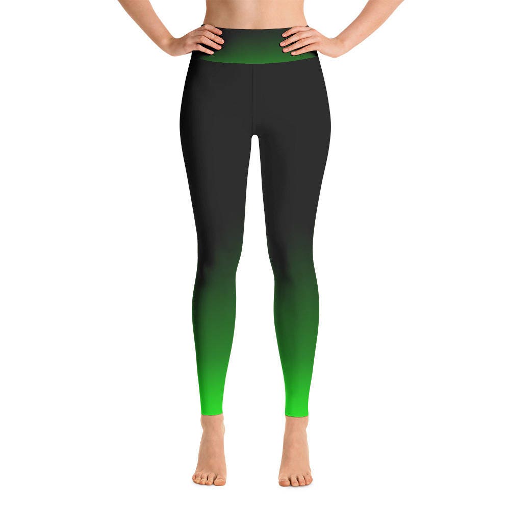 lime green yoga pants