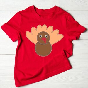 Turkey Embroidery Applique Design: Thanksgiving Embroidery (Digital Download)