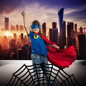 Superhero background, composite, Superhero Digital Backgrounds, Digital Backdrops, Superhero Overlays, Super Hero City Backgrounds