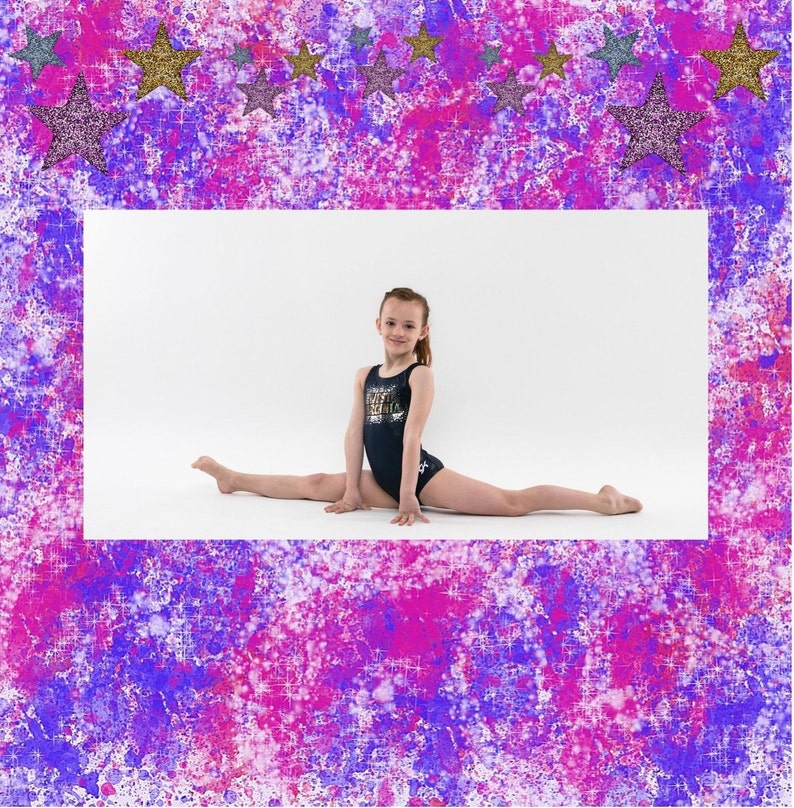 Gymnastics Png, Gymnastics Digital Frame, Gymnastics Photo Frame ...