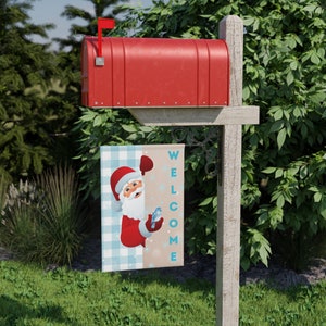 Christmas garden flag, Christmas flag template, Santa garden flag, garden flag, Christmas designs, garden flag designs, sublimation files