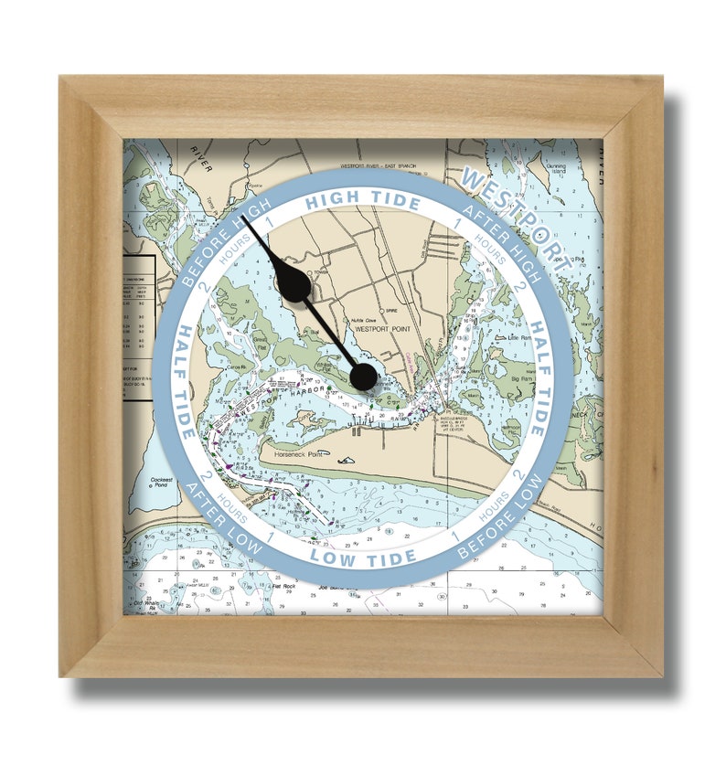 Time Clock featuring a nautical chart. image 3