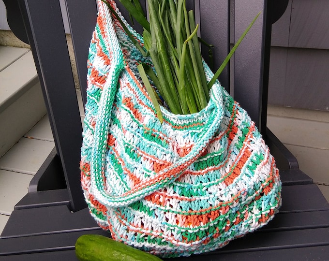 farmers market bag with shoulder straps,