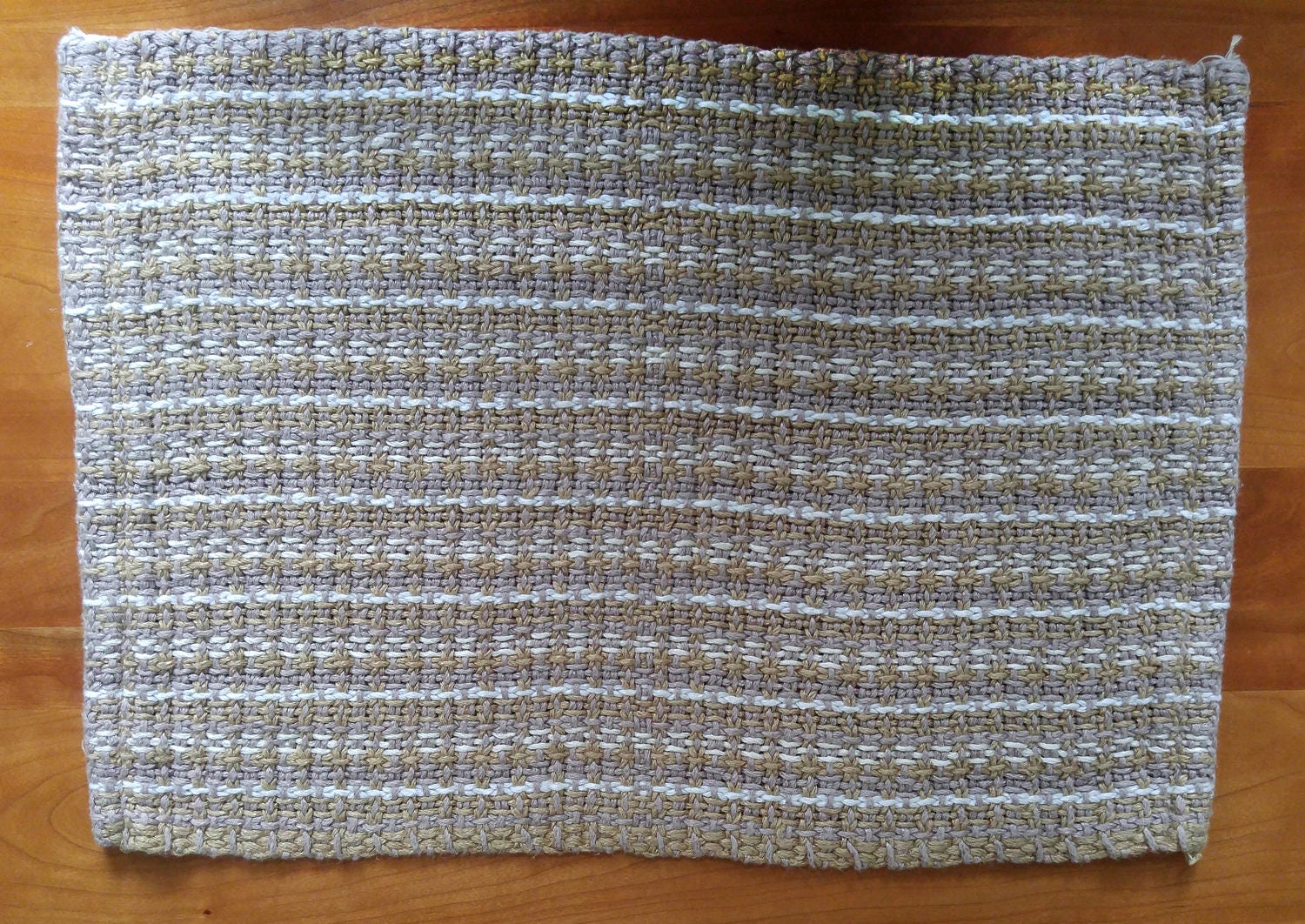 linen place mats woven, neutral color twill table mats, hand loomed