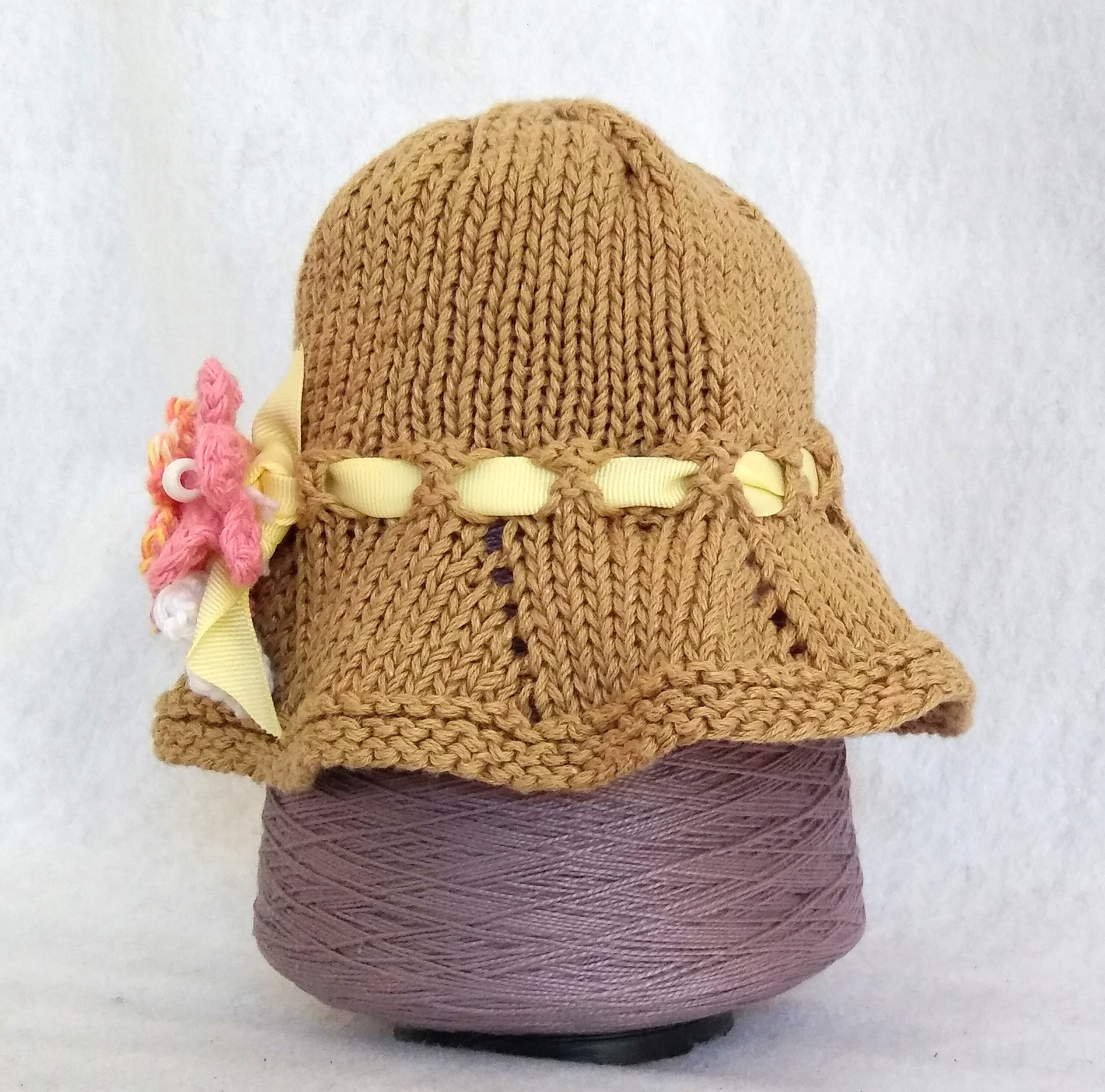 knitting pattern bucket hat, knit sun hat pattern, knit your own adult