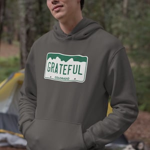 Grateful Colorado - Men&#39;s NUBLEND Hooded Sweatshirt - Grateful Dead lot shirt merch hoodie - Boulder Dead Denver gift