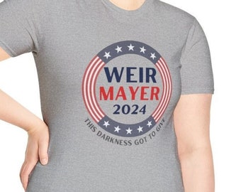 Weir Mayer 2028 - Unisex Soft-style Tee - Grateful Dead, Dead and Company, Funny Lot Tee, Las Vegas Sphere, Bobby Weir