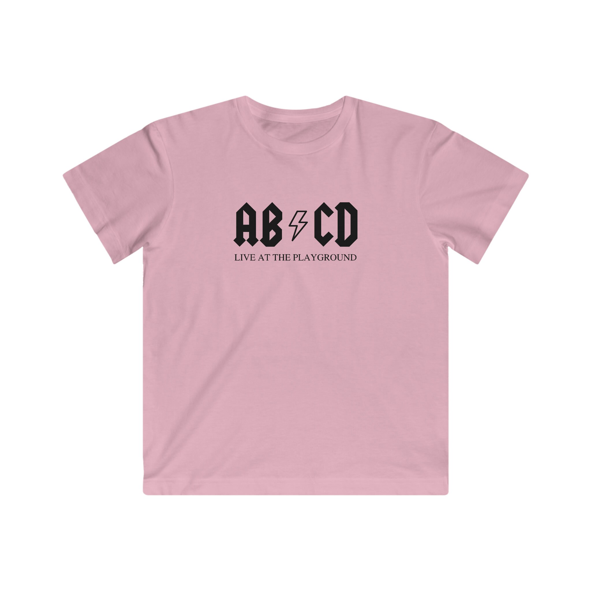 Kids Back to School T-shirt - Youth Fine Jersey Tee - AC/DC Rock Tee ...