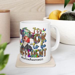 Autism Awareness Mug, Neurodiversity Mug, Autism Mug, Neurodivergent Mug, Inclusion Mug, Autism Support Mug, 11oz