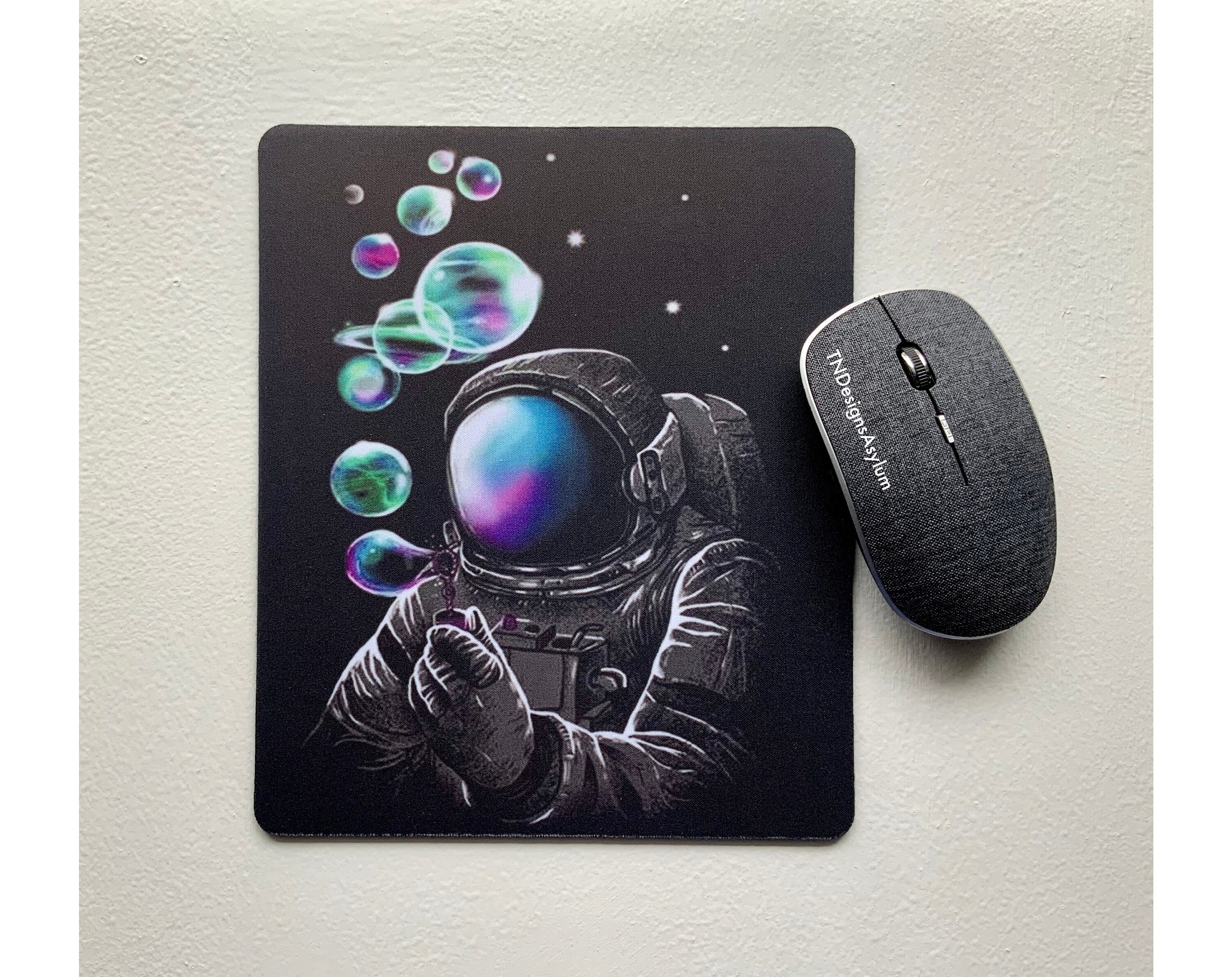 NASA Space Astronaut Mousepad Mouse Pad Universe Galaxy Etsy