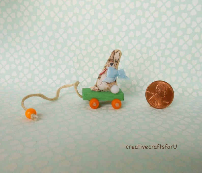 peter rabbit pull toy
