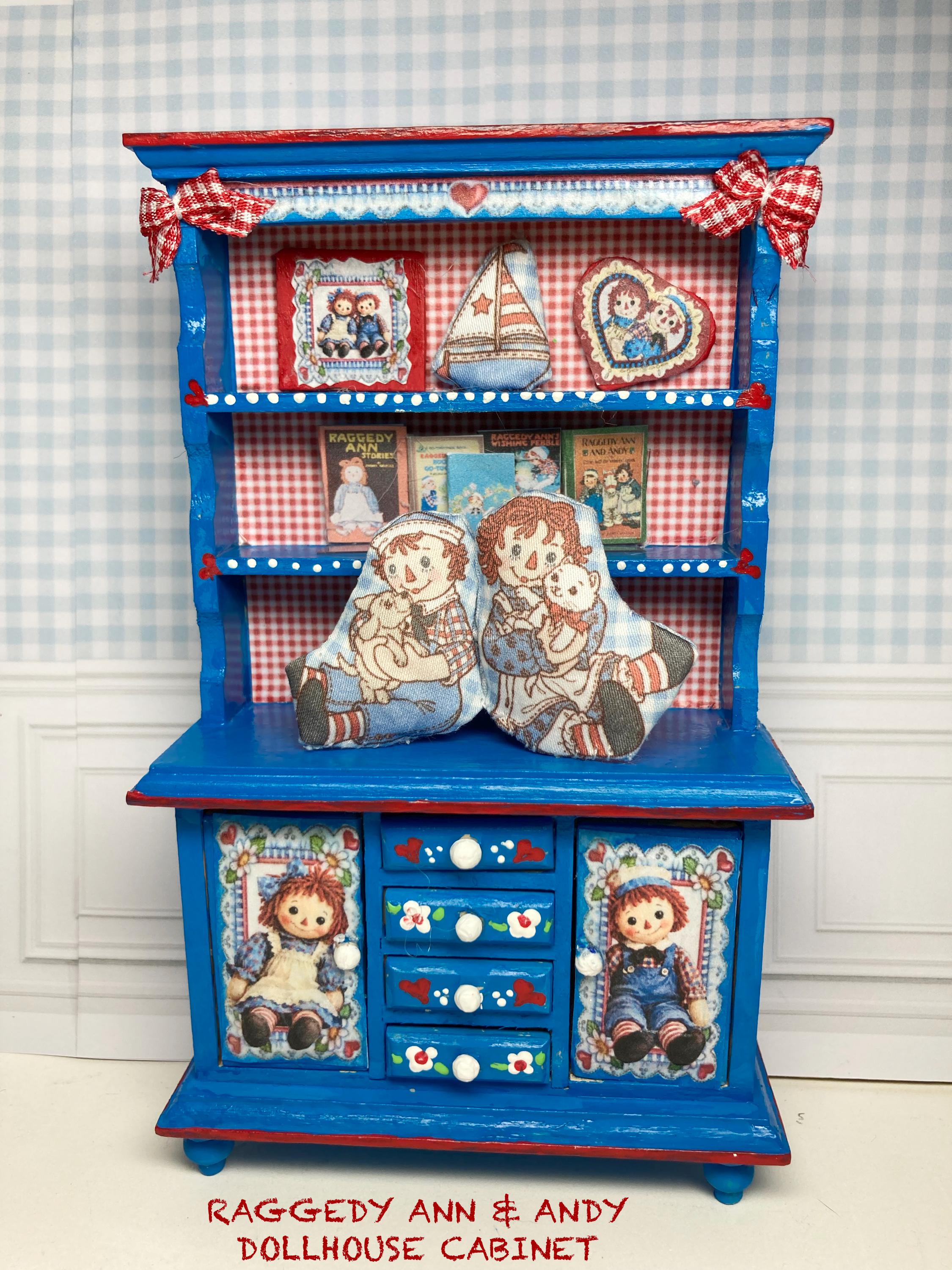 1:12 Miniature Raggedy Ann and Andy - Etsy