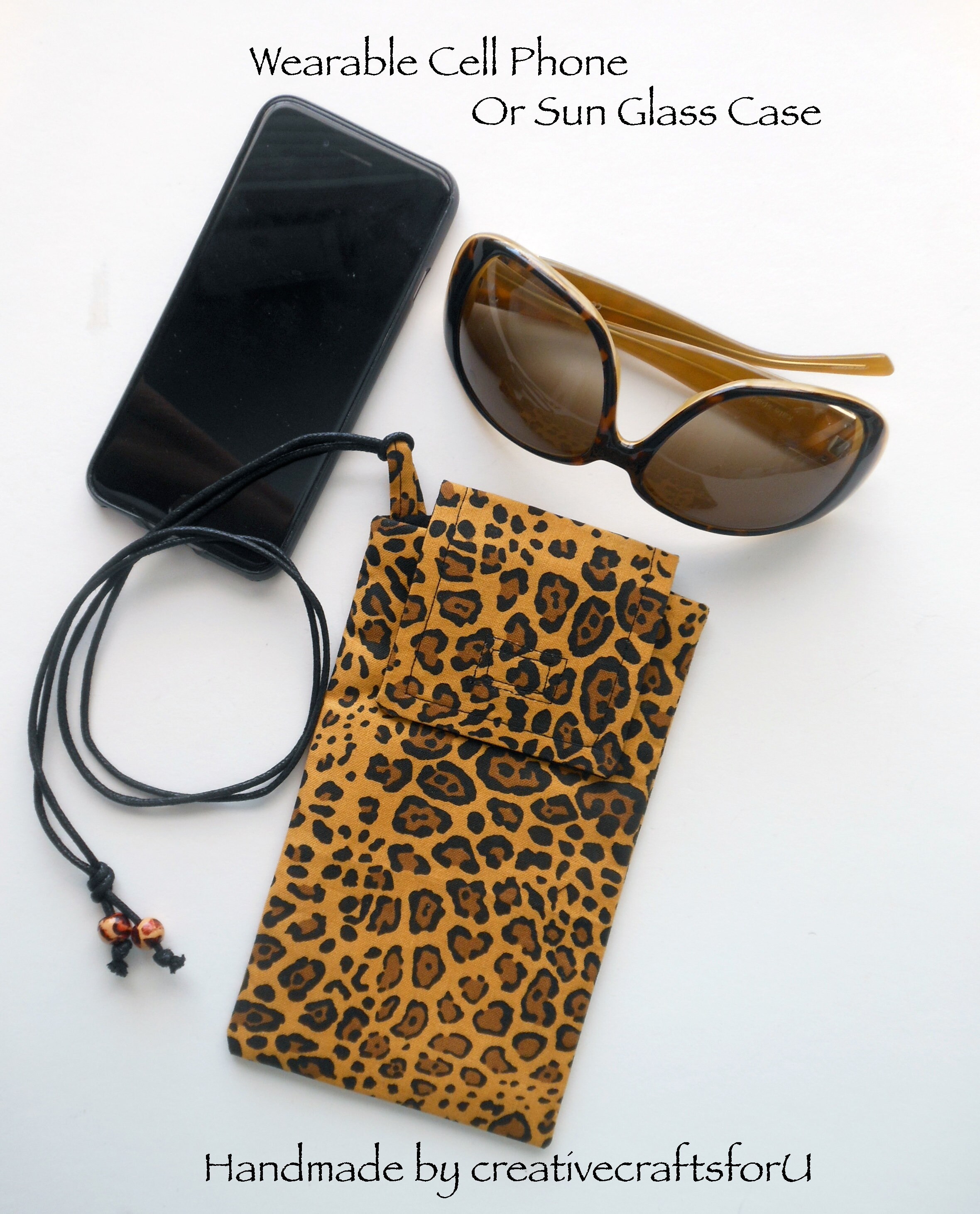 Cell Phone Case Wearable Mobile Phone Case Sunglass Case Etsy