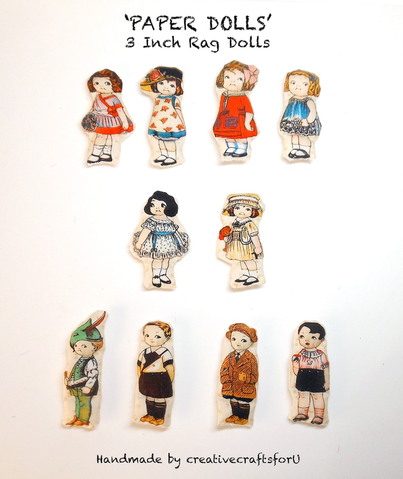 Dollhouse Rag Dolls, 3