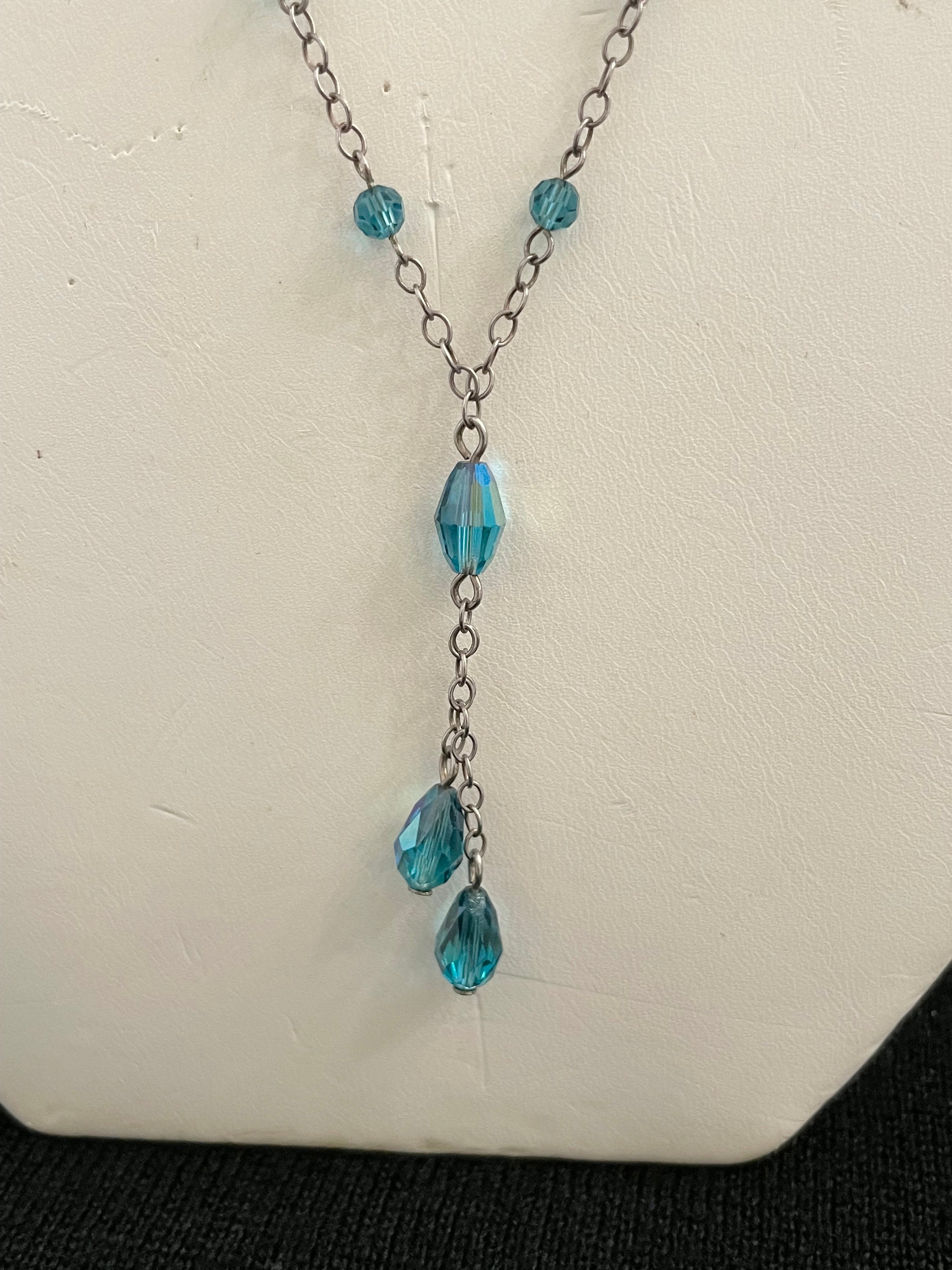 Blue Rays Necklace - Etsy Blue Rays Necklace - Etsy