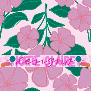 Hand Drawn Floral Seamless Pattern