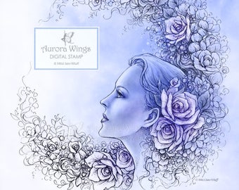Aurora Flower Art - Etsy