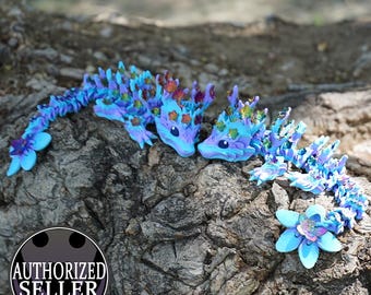 Baby Cherry Blossom Dragon: giocattolo articolato stampato in 3D