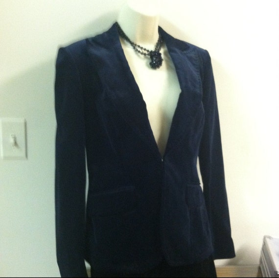 Blue Velvet Classic Blazer