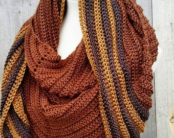 The Whiskey Ridge Shawl. Outlander Cosplay Shawl. Plus size shawl