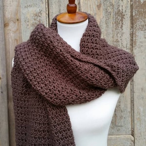 Blanket Scarf Crochet Pattern, Oversized Blanket Scarf Crochet Pattern, Lenny Kravitz Inspired DIY Scarf. Free Bonus pattern with purchase