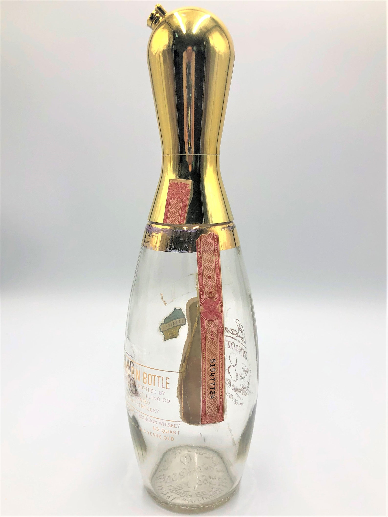 Vintage Atomic 1959 Bowling Pin Decanter by Jim Beam Etsy