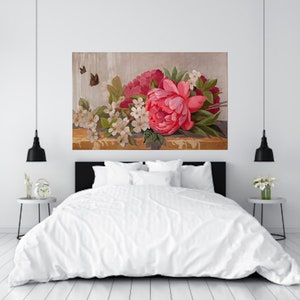 Custom Painted Decorative Floral Painting for your Home image 8