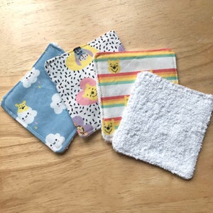 Reusable cotton pads, face wipes, zero waste makeup removal