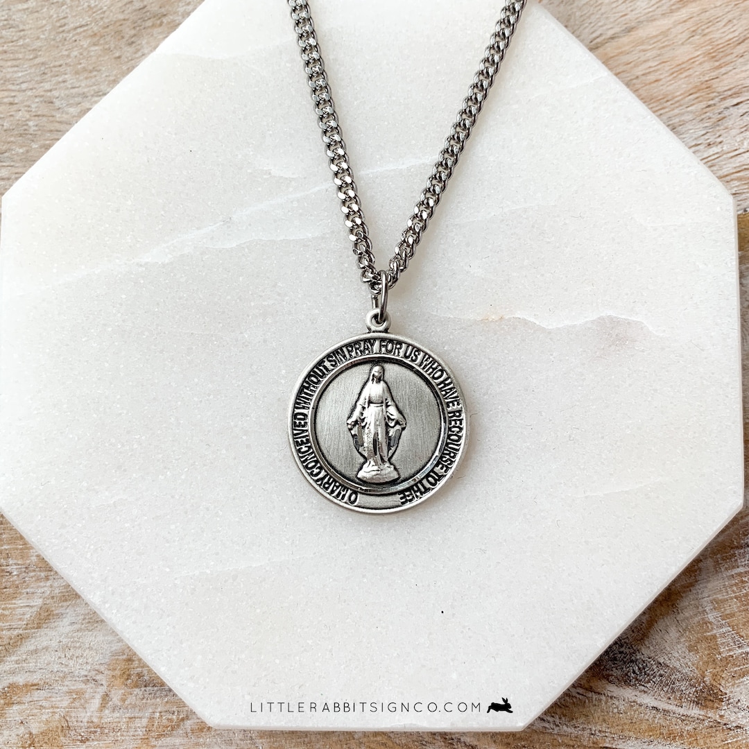 Cool Review About Mens Miraculous Medal Necklace