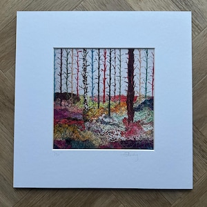 Woodland limited edition giclee print
