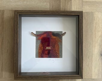 Highland cow print