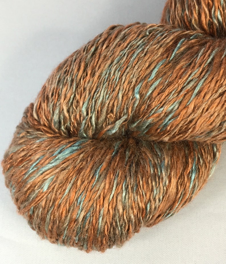 Silk Yarn Skein 100 Cultivated Mulberry Roving Silk Grade Etsy