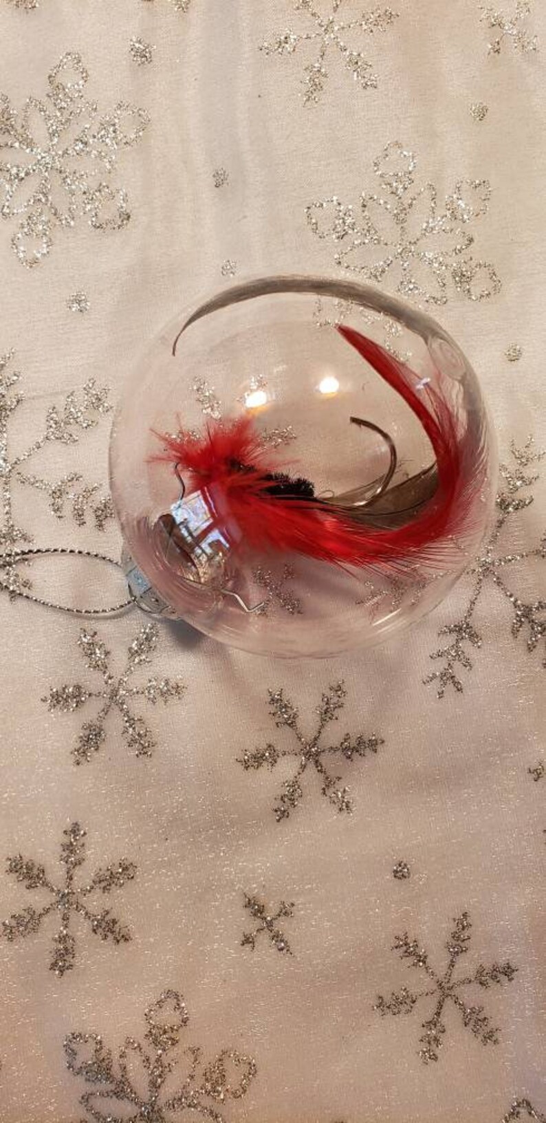 The CHRISTMAS LAKE Collection Tie Fly Ornament Holiday Fishing Etsy