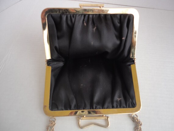 Gold Lame Handbag - image 2