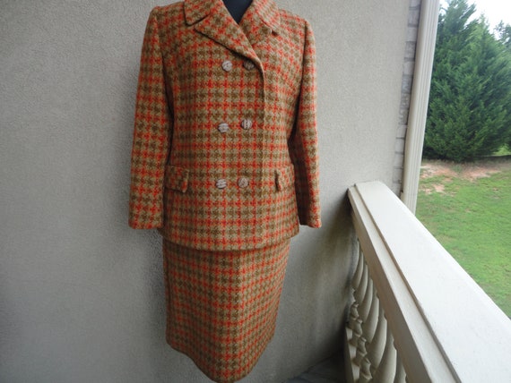 Plaid 3 Piece Suit - image 2