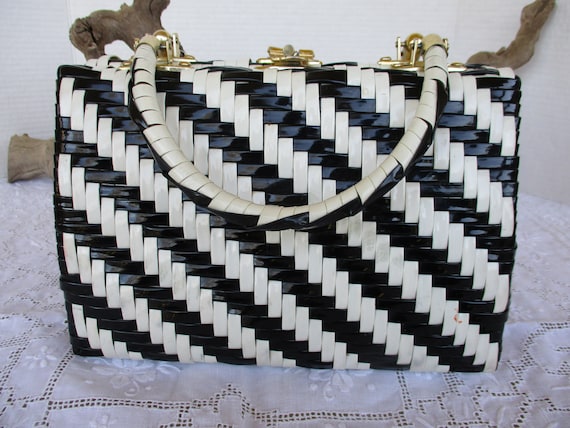 Black & White Marchioness Handbag