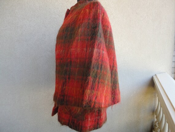 Mohair Cape Style Jacket by Andrew Stewart - image 3